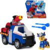 Pat Patrouille Chase Véhicule Pompiers Rescue Mission - Jouet Enfant 3 Ans+ 2 Projectiles Collectionnable