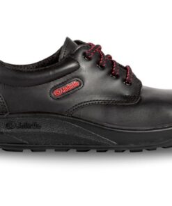 JALLATTE Chaussures de sécurité Basses Noire pour Travailleurs Industriels en Usine de Fabrication de Produits Chimiques