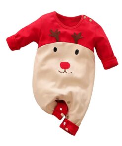 Pyjama Noël Hifot Body Bébé Garçon Fille | Deguisement Noel Enfant | Grenouillères Jumpsuit