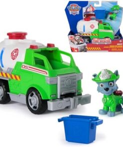 Pat Patrouille Rocky Véhicule Pompiers - Jouet Enfant 3 Ans+ - Bac Pince Collectionnable