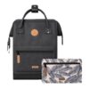 CABAIA - Sac à Dos Adventurer Déperlant pour Homme et Femme - Noir