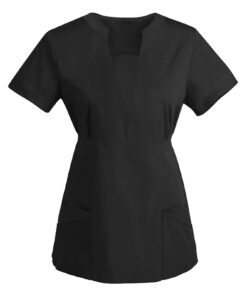Gefomuofe Tunique de soins pour femme - Manches courtes - Costume d'infirmière