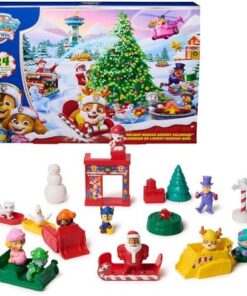 Pat Patrouille Calendrier Avent 2025 - 24 Surprises Figurines Exclusives - Jouet Enfants 3 Ans+ Noël