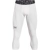 Under Armour HG Armour Legging Homme - Legging de Sport Léger et de Compression - Taille 3/4 - Noir