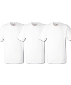 Fruit of the Loom Heavy Cotton T-Shirt Homme Lot de 3 OEKO-TEX STANDARD 100