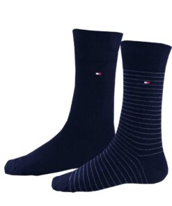 Tommy Hilfiger Lot 2 paires chaussettes homme pour jogging confortables et respirants