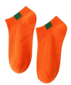 Chaussettes Confortables Femmes Prêt Stock Couleur Pure Coton 35-38 Chaussette Basse Blanche Hautes Soquette Invisible N