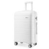 Kono Valise de Voyage Rigide 4 Roulettes Ultra Léger Serrure TSA pour Voyageurs
