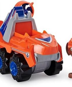 Pat' Patrouille Zuma Dino Rescue Véhicule + Figurine et Dinosaure Mystère Collectionnable - Jouet Enfants 3 Ans+ - Paw P