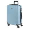 Valise Rigide ITACA Bleu Clair pour Voyage et Week-end