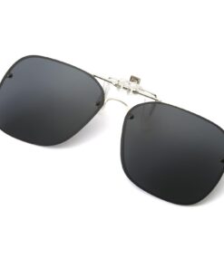 Clip Solaire Long Keeper Pour Lunettes De Vue Polarises Anti Reflet UV400 femme Homme 56mm