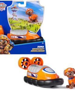 Pat Patrouille Véhicule Zuma Figurine - Plastique Recyclé - Jouet Enfant 3 Ans+