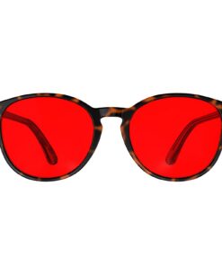 Lunettes Bloomoak bloquant la lumière bleue, rondes rétro pour jeu, soulage la fatigue oculaire et améliore le sommeil,