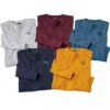 Atlas For Men Lot de 5 T-Shirts pour Hommes - Manches Longues - Disponibles en Grande Taille du M au 5XL