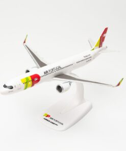 Herpa Maquette d'avion Tap Air Portugal Airbus A321LR - Collectionneur, Avion Snap-fit, Échelle 1/200