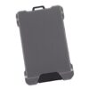 HELEVIA Porte-Cartes en Alliage D'aluminium Noir, Portefeuille Mince pour Hommes et Femmes, Pochette Transparente Anti-d