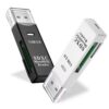 Lecteur de Carte SD/Micro SD 2 en 1 OTG, pour SDXC, SDHC, Micro SDXC, Micro SD, Micro SDHC et UHS-I, adapté pour tout us