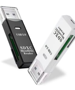 Lecteur de Carte SD/Micro SD 2 en 1 OTG, pour SDXC, SDHC, Micro SDXC, Micro SD, Micro SDHC et UHS-I, adapté pour tout us