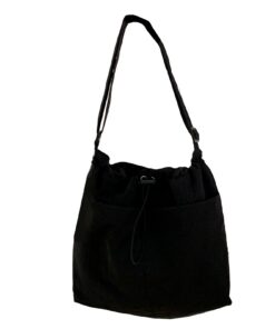 Sac à bandoulière en nylon pratique décontracté avec sangle réglable pour femmes et hommes – Satchel Sing Bags multifonc