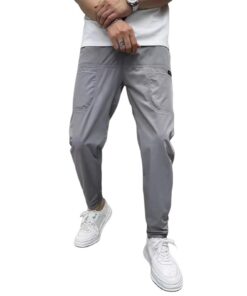 MEIION Pantalon Cargo Homme Comfortable avec Grande Capacité de Stockage Pantalon Décontracté Polyvalent pour Quotidien
