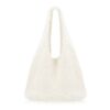 Sac de plage AOWVUTS Femme Grand Cabas Bohème Pliat Été Voyage Plage Shopping