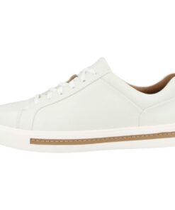 Clarks Un Maui Lace Sneakers Basses Fille En Cuir Fonctionnelle Pour Le Travail