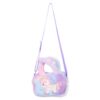 Sac Bandoulière PACKOVE Licorne pour Filles Cadeau Kids Multifonctionnel 35x25x10cm Sorcière Licorne