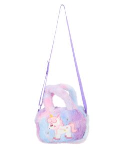 Sac Bandoulière PACKOVE Licorne pour Filles Cadeau Kids Multifonctionnel 35x25x10cm Sorcière Licorne