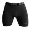 Shorts de compression Rane Sports pour hommes, courts rapides et respirants avec poches pour téléphone, idéals pour le c