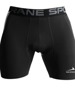 Shorts de compression Rane Sports pour hommes, courts rapides et respirants avec poches pour téléphone, idéals pour le c