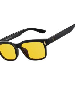 Genkigold Lunettes Anti-Blue Light pour Ordinateur TV Jeux - Réduction Fatigue Oculaire & Protection Écran, Étui Inclus