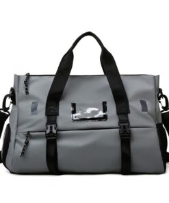 Hixingo Sac de Sport Grand Colisable pour Voyage et Gym avec Compartiment de Chaussures et Poche Humide