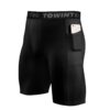 Towintec Shorts de Compression pour Hommes à Séchage Rapide et Respirant pour Sport et Running