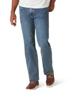 Titre SEO optimisé : Wrangler Authentics Hommes Jeans Carpenter Relaxed Fit Straight Leg Élégants et Pratiques pour Tous