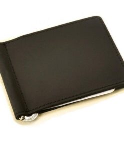 Hrippy Mince pour Hommes Minimaliste, Porte-Cartes en Cuir avec Pince À Billets, Cadeau Original pour Hommes