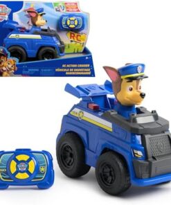 Pat Patrouille Véhicule RC Chase Interactif - Effets Lumineux - Jouet Enfant 3 Ans+