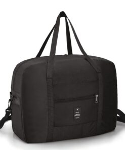 Palamea 40L Bagage de Voyage léger et Pliable Bagage Cabine 45x36x20 pour Voyage et Gym Noir