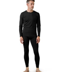 LAPASA Ensemble thermique homme haut et bas M11 M57 M24 LAPASA Maillot de corps chaud pour homme M11 M57 M24 Pantalon ch