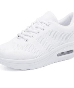 Sisttke Chaussures de Course Femmes Outdoor Confortable Respirantes Fitness Air Running Baskets