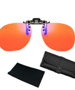 Lunettes à clip anti-lumière bleue XFSRG pour hommes et femmes, anti-fatigue oculaire, compatibles avec toutes les lunet