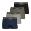 Athena Boxer Lot de 4 pour Homme - Confort et Élégance en Polyester Stretch