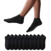 YouShow | Chaussettes de sport_hommes_femmes 10 paires chaussettes mi-longues_coton unisexes OEKO-TEX STANDARD 100