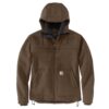 Carhartt Veste de travail imperméable en tissu Active Jac Bonded avec doublure Sherpa pour homme