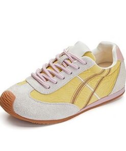 Baskets à plateforme 100junzidao pour femmes confortables, légères et stylish pour la course et la marche avec semelle é