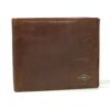 FOSSIL Portefeuille en cuir Bifold pour hommes - Cuir certifié par le Leather Working Group - Dimensions 11,43 cm x 2,54