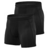 Niksa Caleçons_homme_boxer_sport_XL_noir