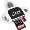 Lecteur de carte SD TF universel 4 en 1 Android et tablette haute vitesse pour ordinateur PC