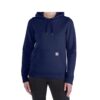 Carhartt Clarksburg Sweat Pullover Femmes Taille Moyenne Couleur Bleu Marine