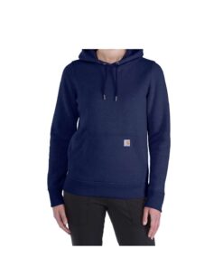 Carhartt Clarksburg Sweat Pullover Femmes Taille Moyenne Couleur Bleu Marine