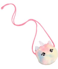 Bandoulière Licorne pour Filles | Pratique avec Portefeuille | Doux pour Sorties et Fêtes | Compact et Fonctionnel